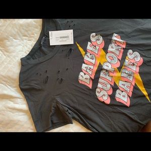 Babes support babes graphic tee